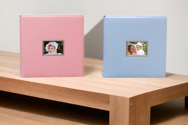 Άλμπουμ φωτογραφιών με ριζόχαρτο Metal Frame (Κωδικός 12651) από το Print-Photos-Online.com