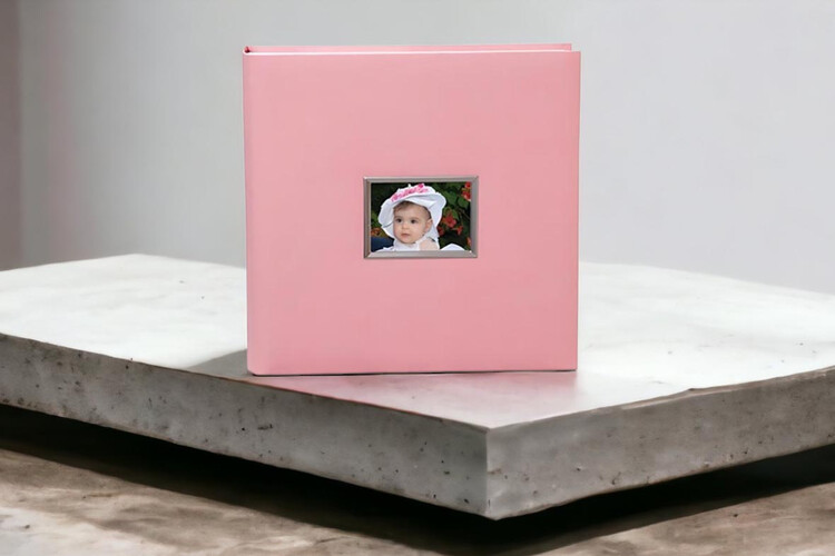 Άλμπουμ φωτογραφιών με ριζόχαρτο Metal Frame (Κωδικός 12651) από το Print-Photos-Online.com