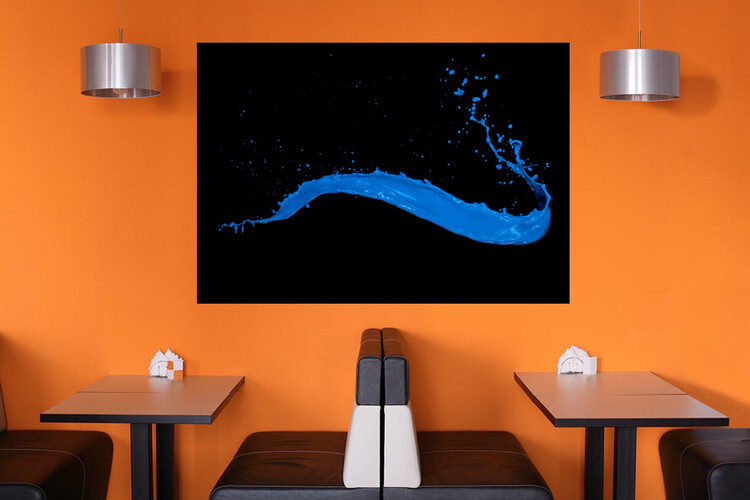 Πίνακας σε φωτογραφία ή σε καμβά με θέμα το paint splash #0002 από το Print-Photos-Online.com!