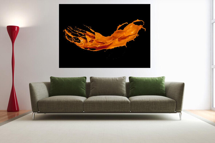 Πίνακας σε φωτογραφία ή σε καμβά με θέμα το paint splash #0004 από το Print-Photos-Online.com!