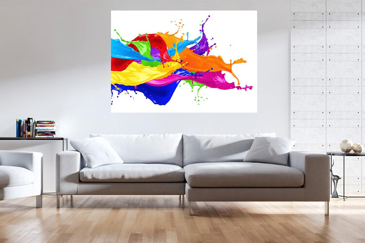 Πίνακας σε φωτογραφία ή σε καμβά με θέμα το paint splash #0005 από το Print-Photos-Online.com!