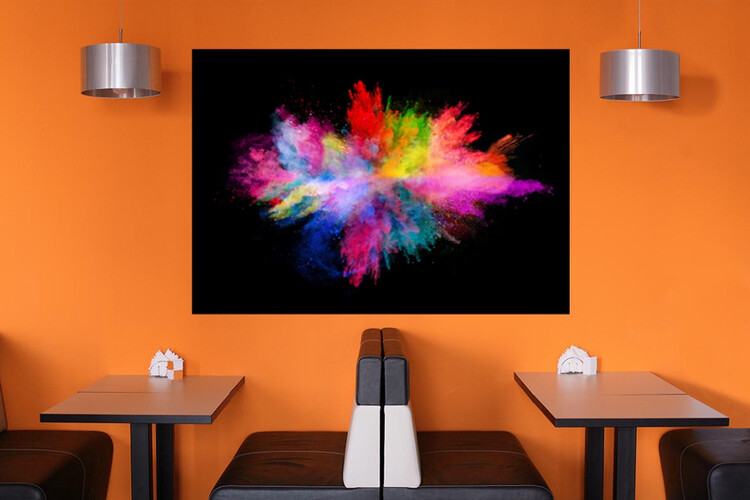 Πίνακας σε φωτογραφία ή σε καμβά με θέμα το paint splash #0006 από το Print-Photos-Online.com!