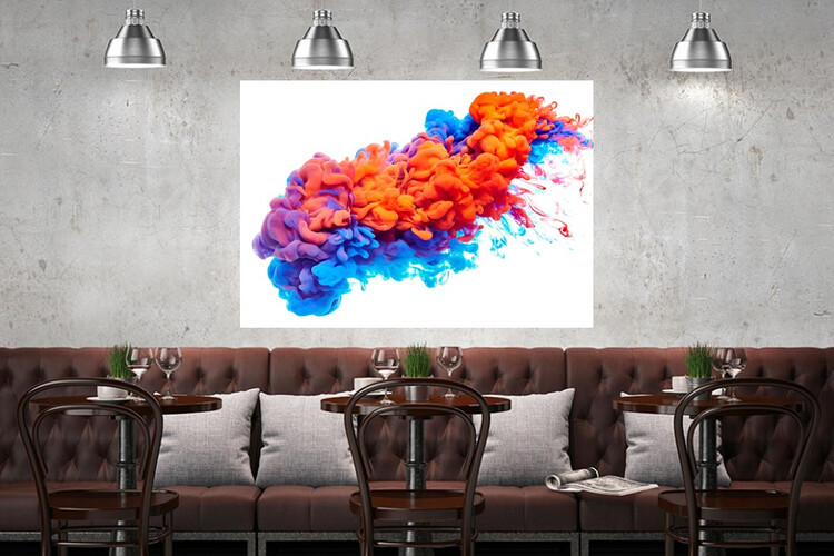 Πίνακας σε φωτογραφία ή σε καμβά με θέμα το paint splash #0007 από το Print-Photos-Online.com!