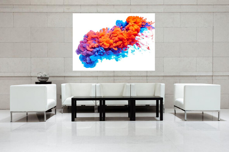 Πίνακας σε φωτογραφία ή σε καμβά με θέμα το paint splash #0007 από το Print-Photos-Online.com!