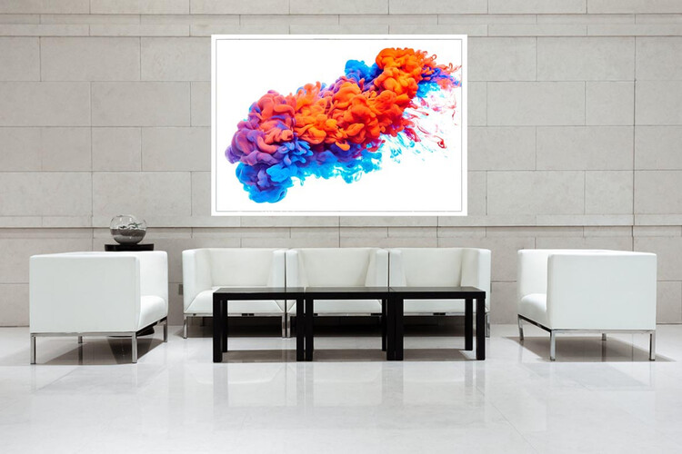 Πίνακας σε φωτογραφία ή σε καμβά με θέμα το paint splash #0007 από το Print-Photos-Online.com!