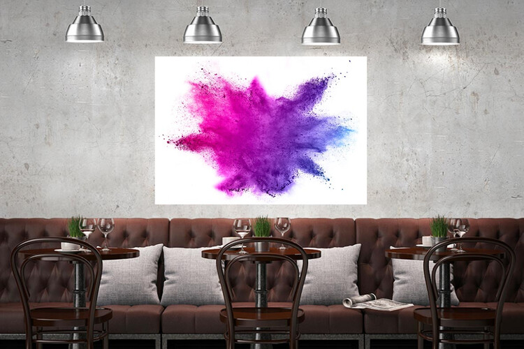 Πίνακας σε φωτογραφία ή σε καμβά με θέμα το paint splash #0011 από το Print-Photos-Online.com!
