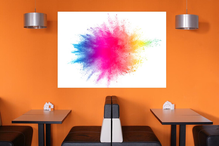 Πίνακας σε φωτογραφία ή σε καμβά με θέμα το paint splash #0015 από το Print-Photos-Online.com!