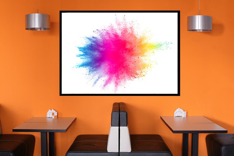 Πίνακας σε φωτογραφία ή σε καμβά με θέμα το paint splash #0015 από το Print-Photos-Online.com!