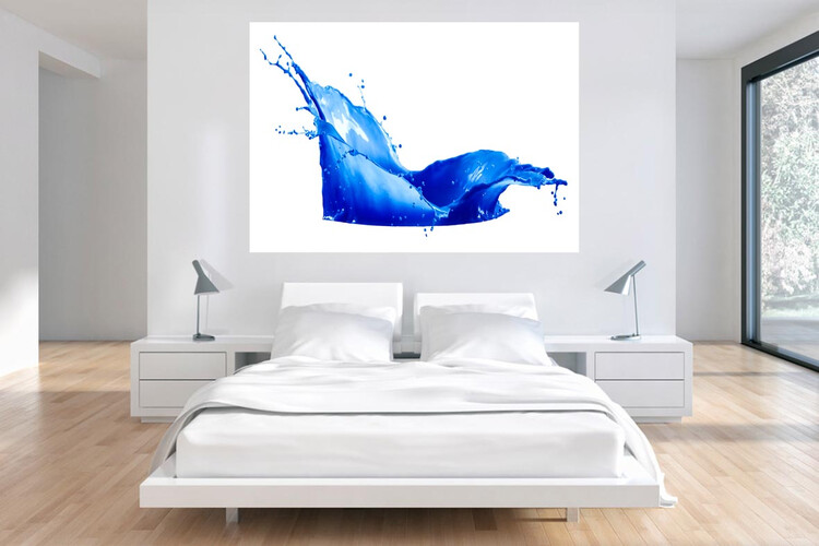 Πίνακας σε φωτογραφία ή σε καμβά με θέμα το paint splash #0018 από το Print-Photos-Online.com!