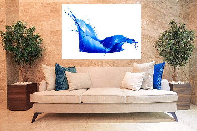 Πίνακας σε φωτογραφία ή σε καμβά με θέμα το paint splash #0018 από το Print-Photos-Online.com!