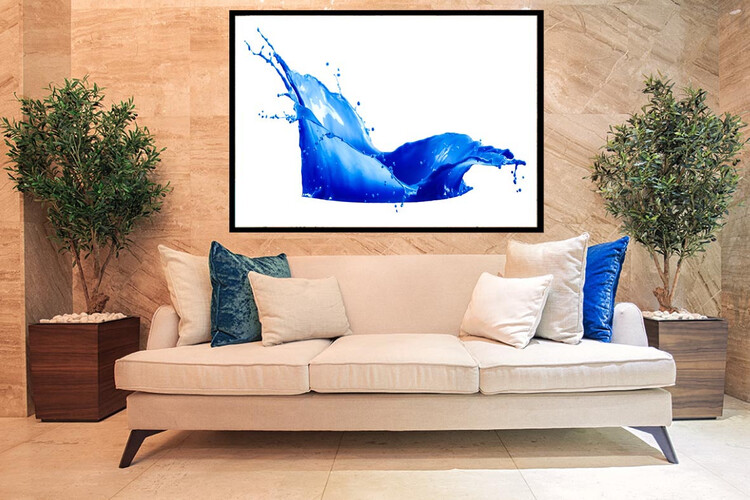 Πίνακας σε φωτογραφία ή σε καμβά με θέμα το paint splash #0018 από το Print-Photos-Online.com!
