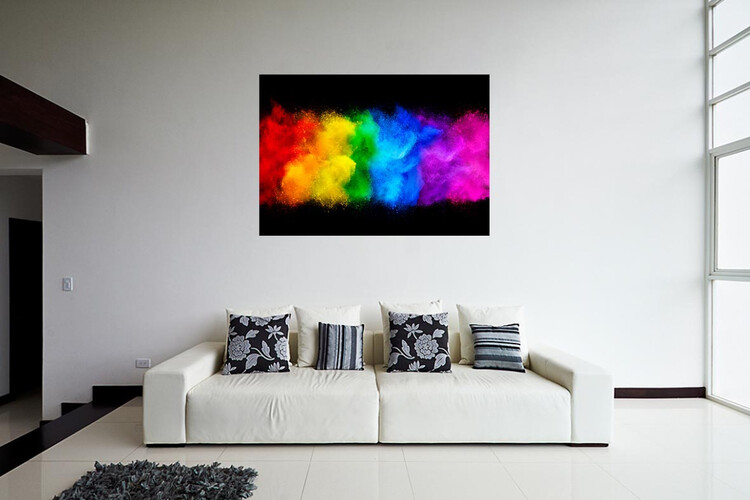 Πίνακας σε φωτογραφία ή σε καμβά με θέμα το paint splash #0019 από το Print-Photos-Online.com!