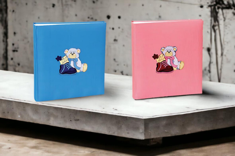 Άλμπουμ φωτογραφιών με ριζόχαρτο Teddys (κωδικός 12153) από το Print-Photos-Online.com
