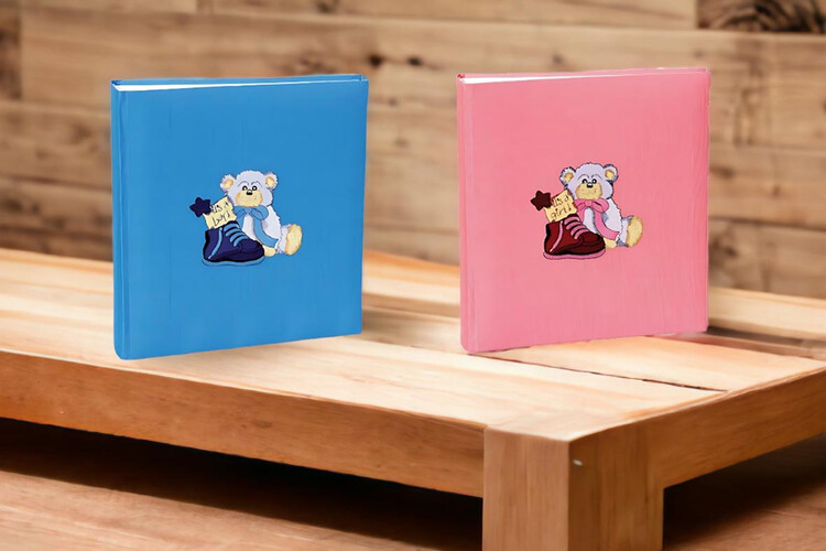 Άλμπουμ φωτογραφιών με ριζόχαρτο Teddys (κωδικός 12153) από το Print-Photos-Online.com