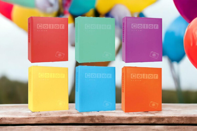 Άλμπουμ φωτογραφιών με 100 & 200 θήκες 10x15cm ή 13x18cm από το Print-Photos-Online.com