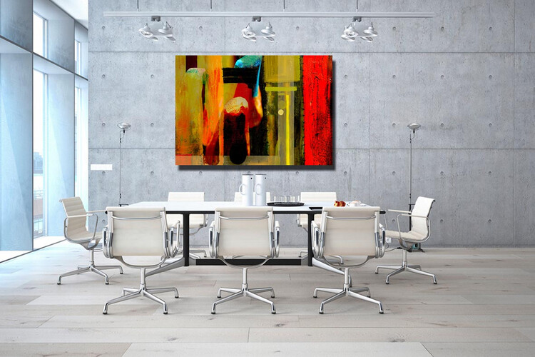 Πίνακας σε φωτογραφία ή σε καμβά με αφηρημένα σχέδια #0001 από το Print-Photos-Online.com!