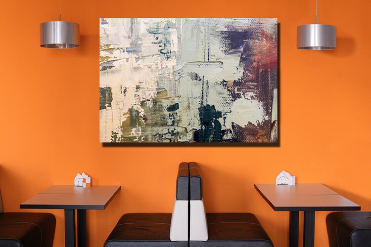 Πίνακας σε φωτογραφία ή σε καμβά με αφηρημένα σχέδια #0006 από το Print-Photos-Online.com!