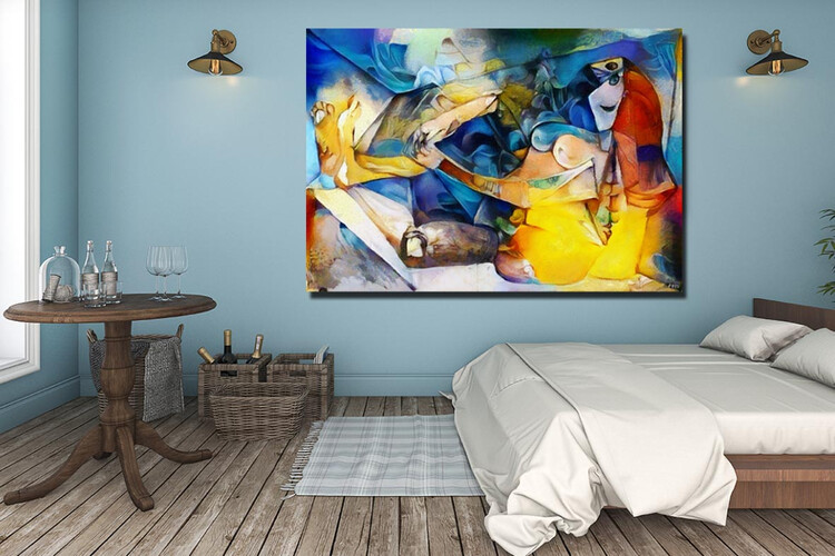 Πίνακας σε φωτογραφία ή σε καμβά με αφηρημένα σχέδια #0010 από το Print-Photos-Online.com!