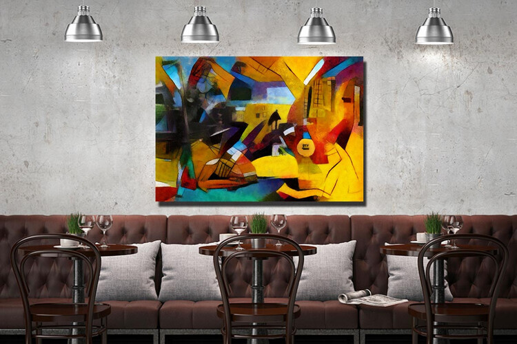 Πίνακας σε φωτογραφία ή σε καμβά με αφηρημένα σχέδια #0011 από το Print-Photos-Online.com!