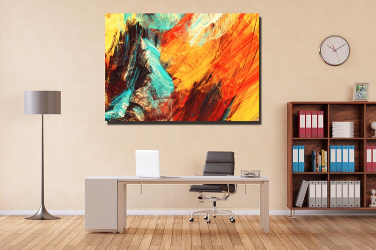 Πίνακας σε φωτογραφία ή σε καμβά με αφηρημένα σχέδια #0015 από το Print-Photos-Online.com!