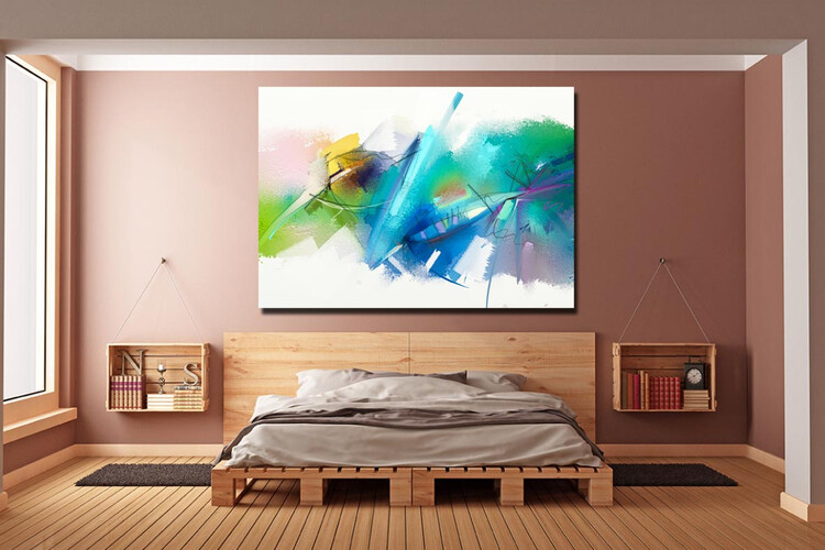 Πίνακας σε φωτογραφία ή σε καμβά με αφηρημένα σχέδια #0016 από το Print-Photos-Online.com!