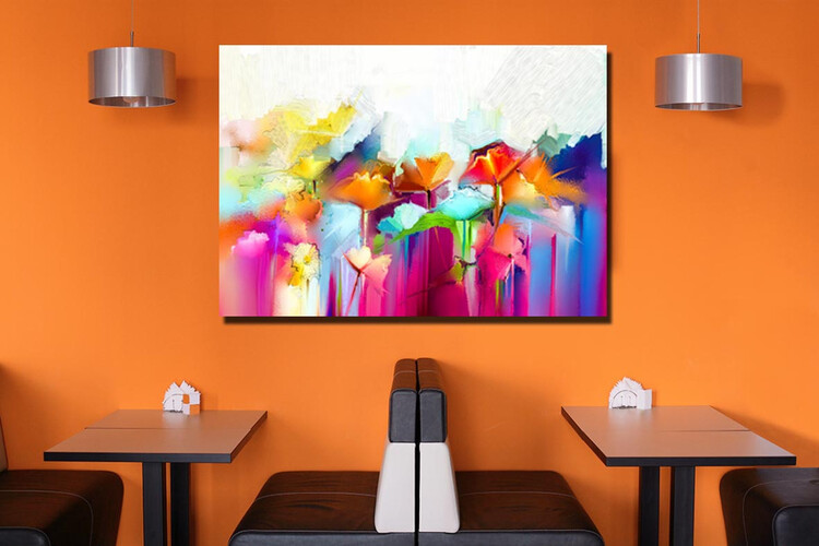 Πίνακας σε φωτογραφία ή σε καμβά με αφηρημένα σχέδια #0019 από το Print-Photos-Online.com!