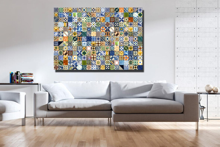 Πίνακας σε φωτογραφία ή σε καμβά με αφηρημένα σχέδια #0026 από το Print-Photos-Online.com!