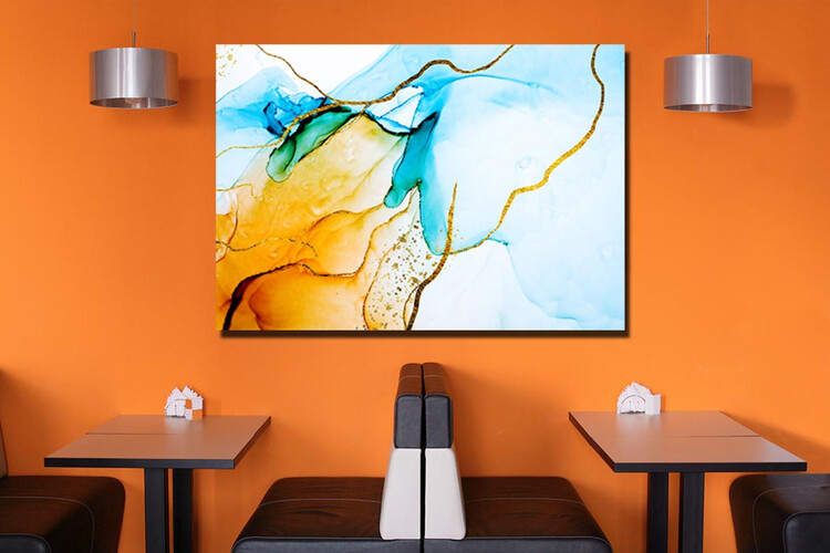 Πίνακας σε φωτογραφία ή σε καμβά με αφηρημένα σχέδια #0032 από το Print-Photos-Online.com!