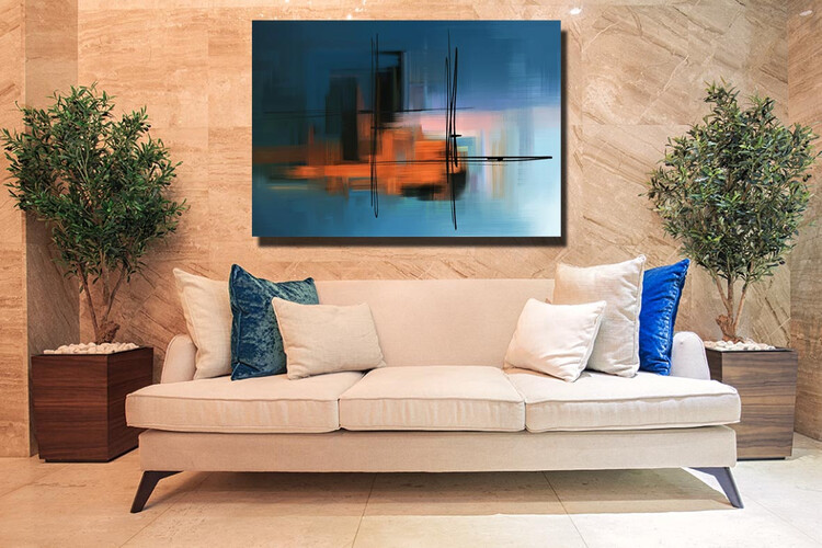 Πίνακας σε φωτογραφία ή σε καμβά με αφηρημένα σχέδια #0035 από το Print-Photos-Online.com!