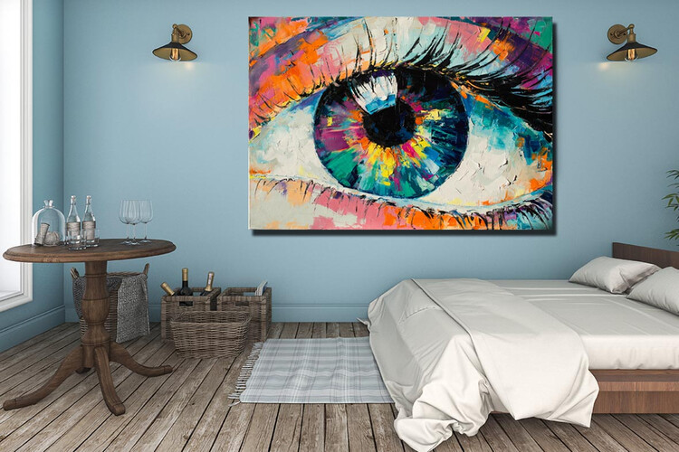 Πίνακας σε φωτογραφία ή σε καμβά με αφηρημένα σχέδια #0036 από το Print-Photos-Online.com!