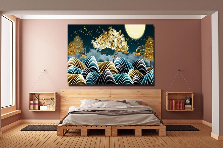 Πίνακας σε φωτογραφία ή σε καμβά με αφηρημένα σχέδια #0042 από το Print-Photos-Online.com!