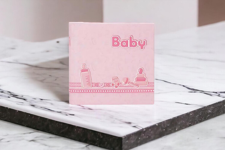 Άλμπουμ φωτογραφιών με ριζόχαρτο Bebe (Κωδικός BE2420) από το Print-Photos-Online.com