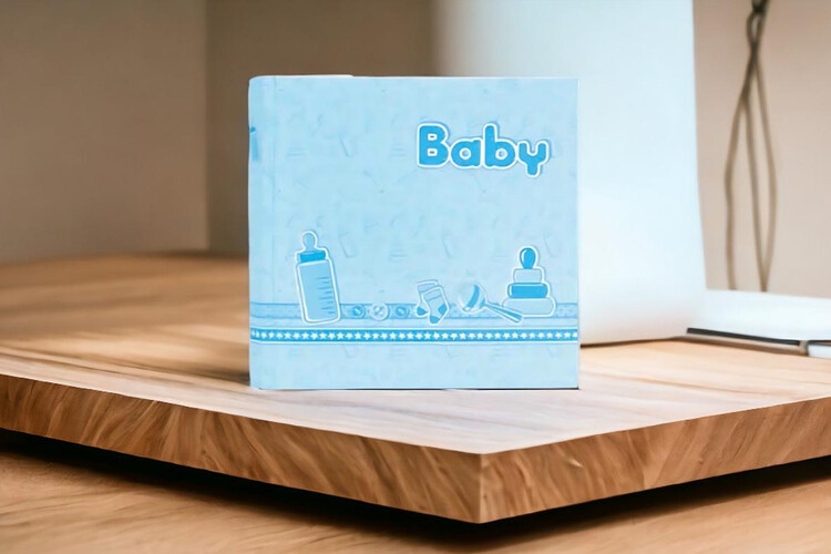 Άλμπουμ φωτογραφιών με ριζόχαρτο Bebe (Κωδικός BE2420) από το Print-Photos-Online.com