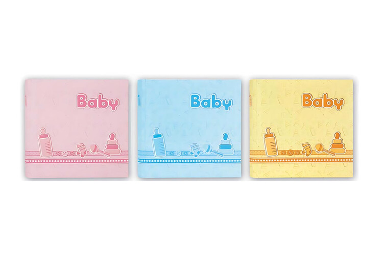 Άλμπουμ φωτογραφιών με ριζόχαρτο Bebe (Κωδικός BE2420) από το Print-Photos-Online.com