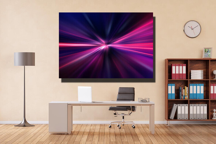 Πίνακας σε φωτογραφία ή σε καμβά με light trails εφέ #0012 από το Print-Photos-Online.com!