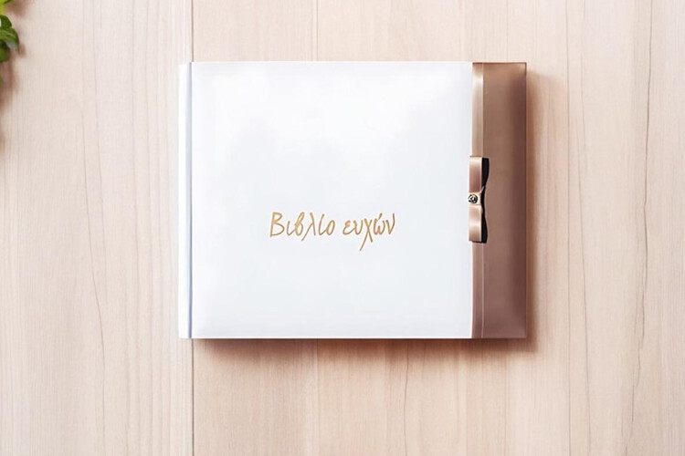 Βιβλίο ευχών (κωδικός 12657) από το Print-Photos-Online.com
