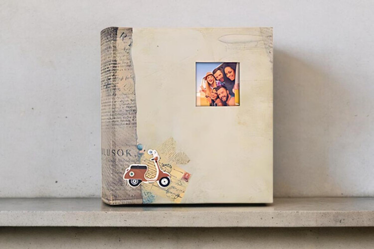 Άλμπουμ φωτογραφιών με 200 θήκες 13x18cm από το Print-Photos-Online.com