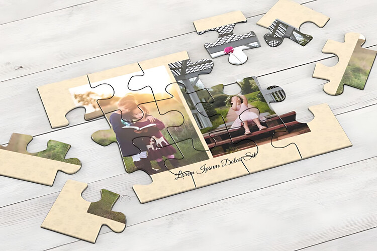 Εκτύπωση φωτογραφίας σε παραλληλόγραμμο puzzle από το Print-Photos-Online.com