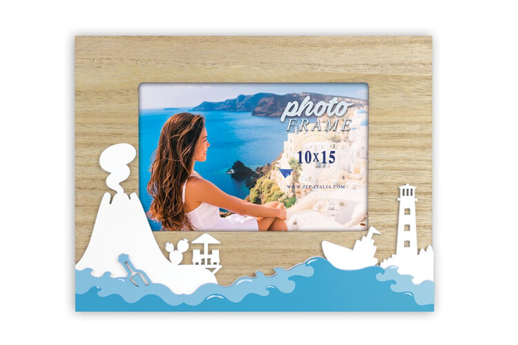 Ξύλινη κορνίζα Island από το Print-Photos-Online.com
