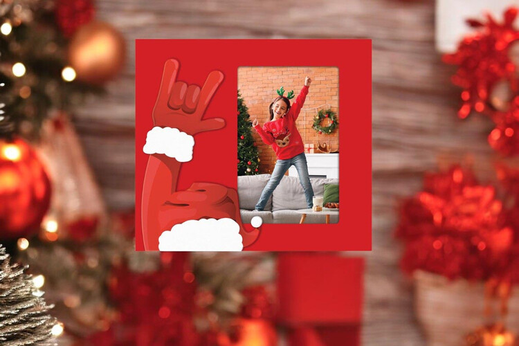 Χριστουγεννιάτικες κορνίζες από το Print-Photos-Online.com