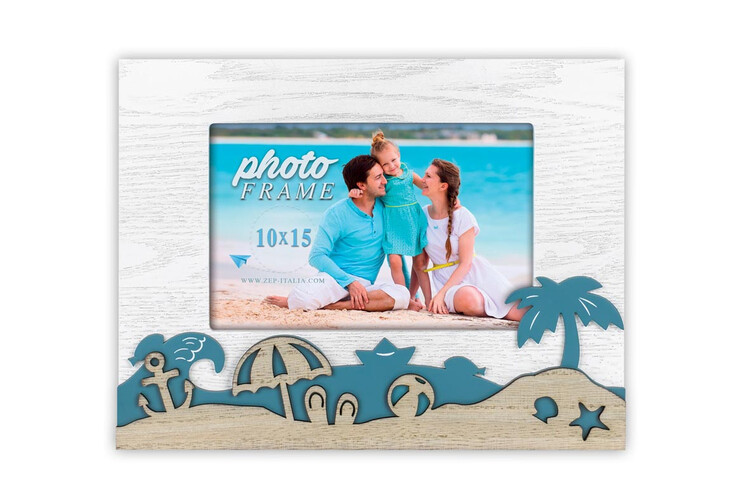 Ξύλινη κορνίζα Island από το Print-Photos-Online.com
