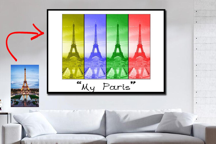 Πίνακας Color Bars από το Print-Photos-Online.com