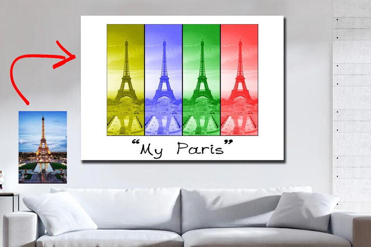 Πίνακας Color Bars από το Print-Photos-Online.com
