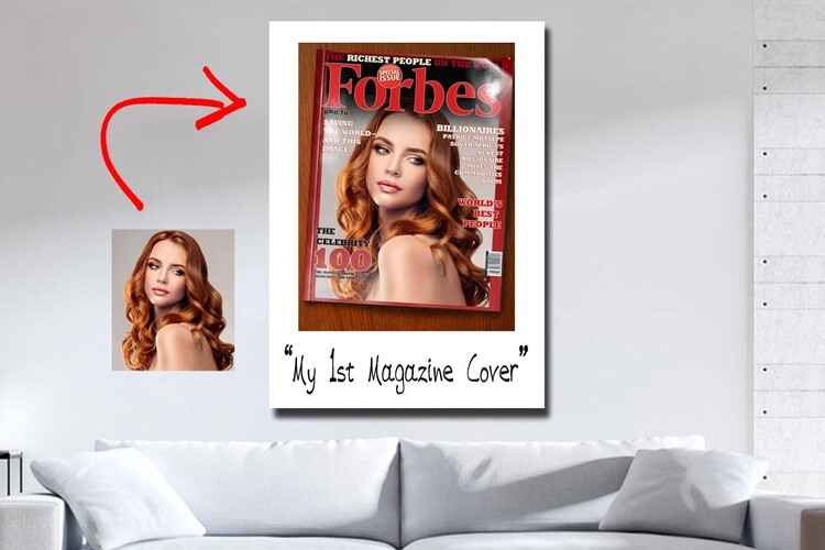Πίνακας Magazine Cover από το Print-Photos-Online.com