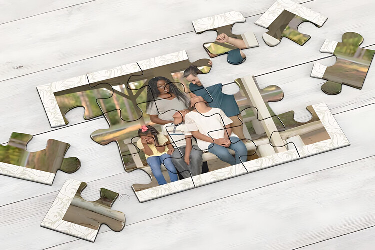 Εκτύπωση φωτογραφίας σε παραλληλόγραμμο puzzle από το Print-Photos-Online.com
