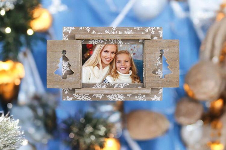 Χριστουγεννιάτικες κορνίζες από το Print-Photos-Online.com