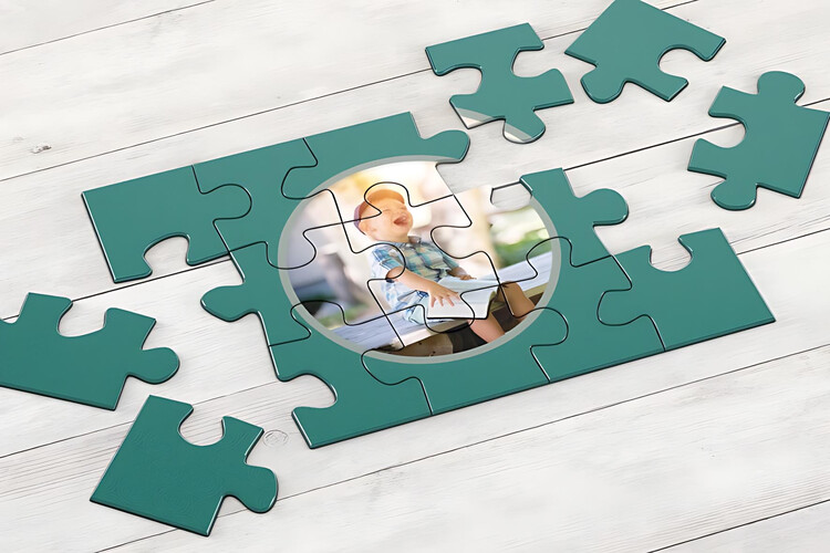 Εκτύπωση φωτογραφίας σε παραλληλόγραμμο puzzle από το Print-Photos-Online.com