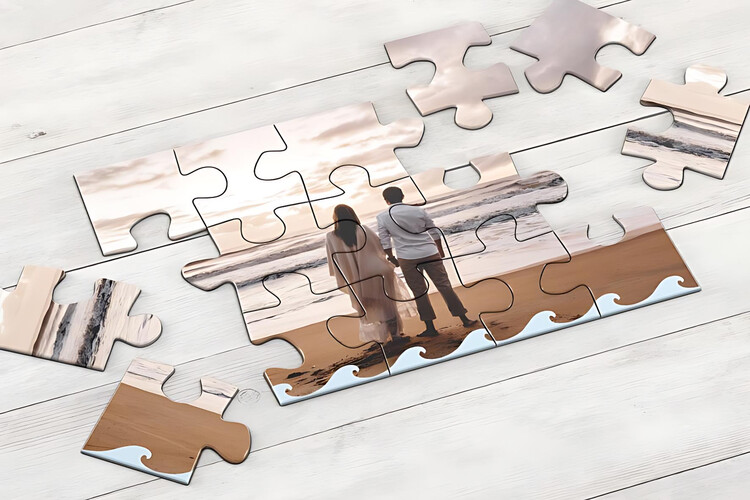 Εκτύπωση φωτογραφίας σε παραλληλόγραμμο puzzle από το Print-Photos-Online.com