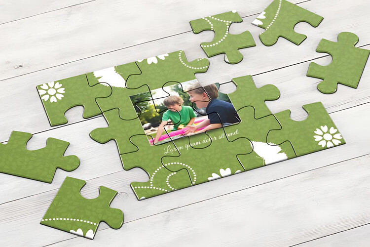 Εκτύπωση φωτογραφίας σε παραλληλόγραμμο puzzle από το Print-Photos-Online.com