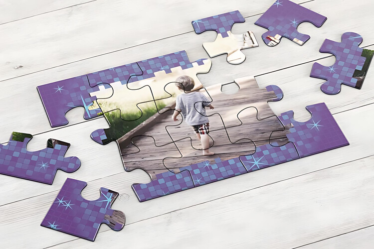 Εκτύπωση φωτογραφίας σε παραλληλόγραμμο puzzle από το Print-Photos-Online.com